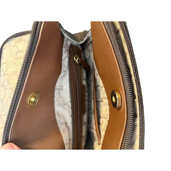 Calvin Klein (May or may not be authentic) Brown Monogram Mini Backpack main image 12